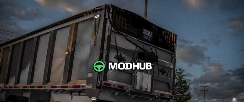 Причіп 39FT TrailStar End Dump v1.0 1.60 для ATS