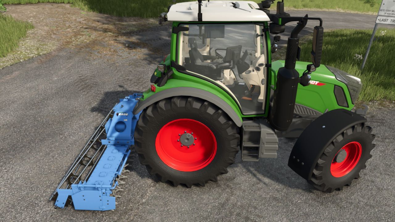 Ротаційна борона Rabe Rotovator для Farming Simulator 25