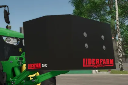 Фронтальний вантаж LiderFarm 1500 для Farming Simulator 25