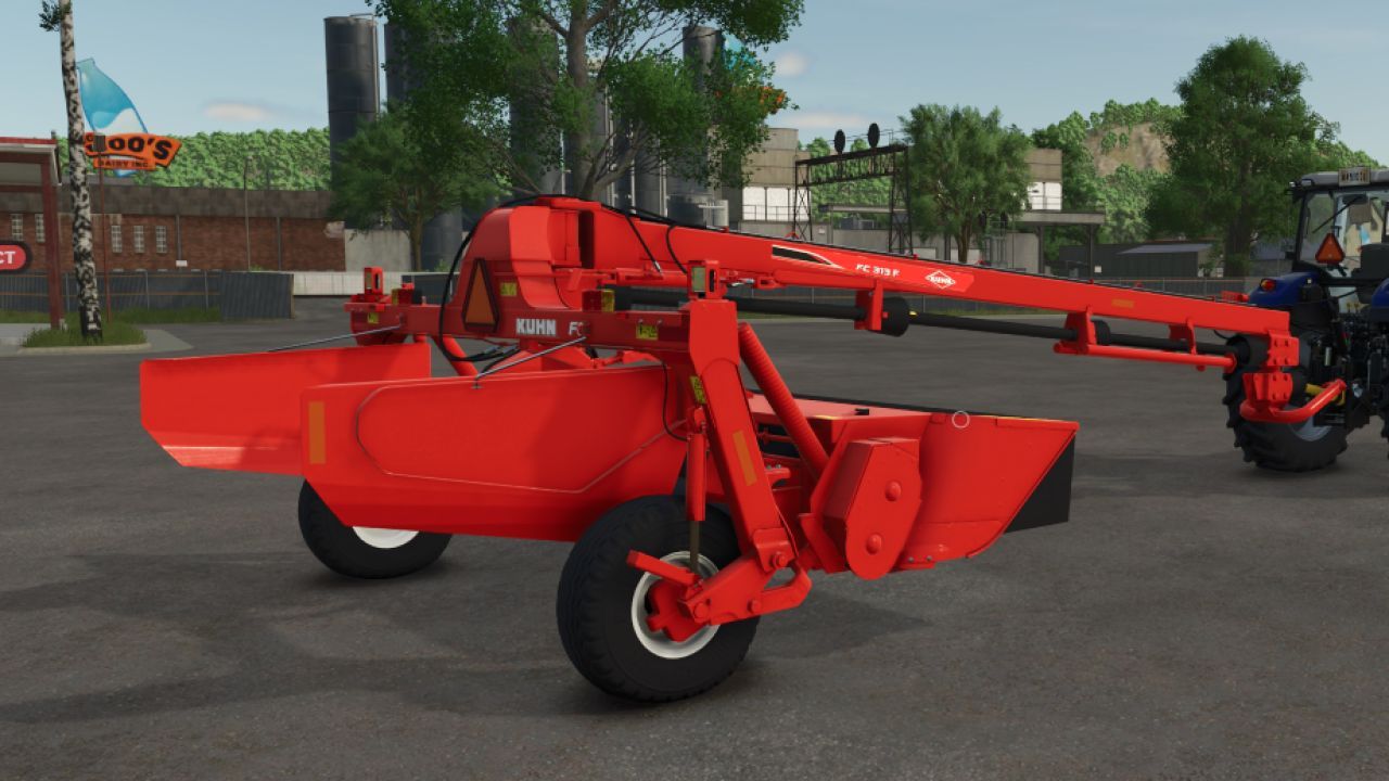 Причіпна косарка Kuhn FC313F для Farming Simulator 25