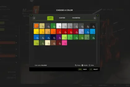 Potężny Traktor John Deere 7R Series z Realizmem i Pasażerem dla Farming Simulator 25 — 3