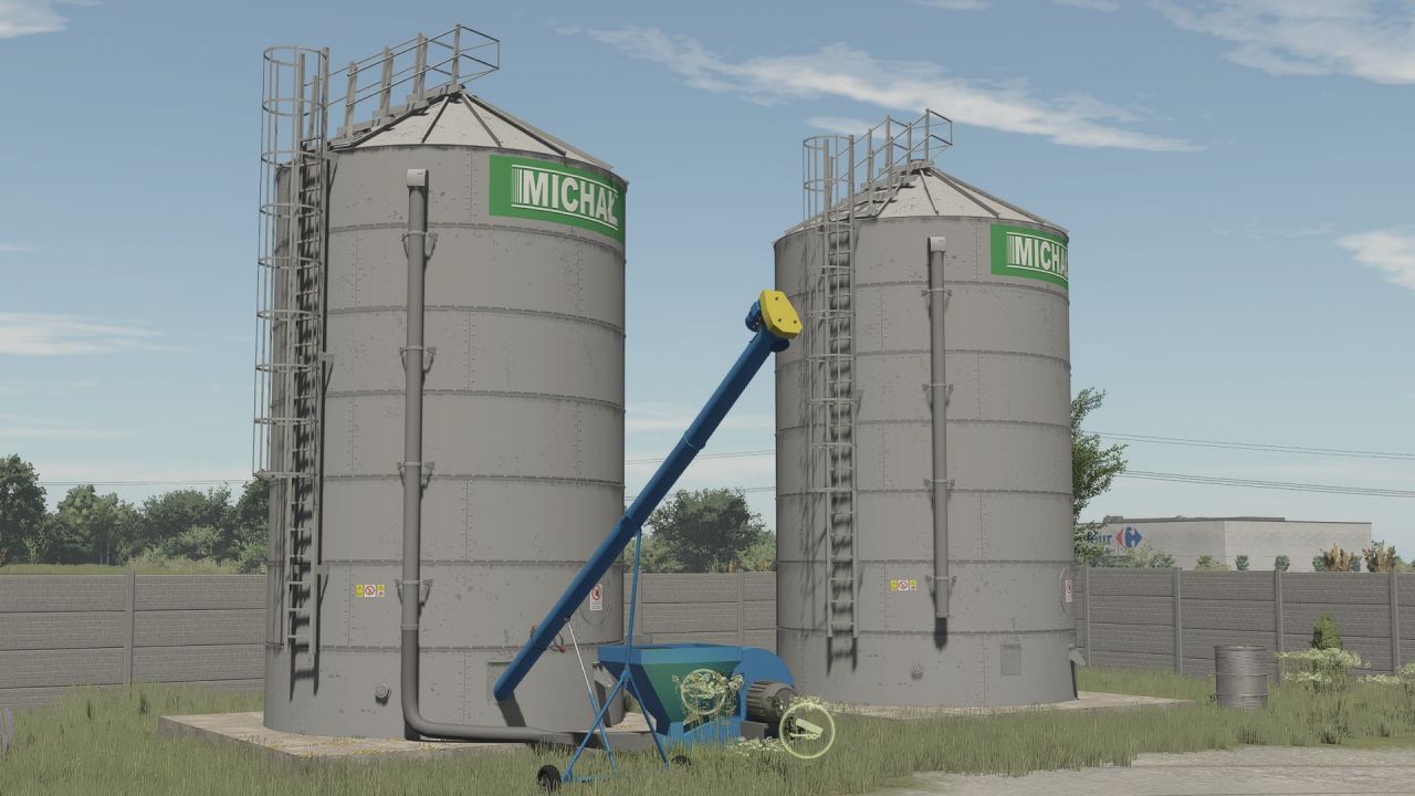 Силос MICHAŁ 711/13 для Farming Simulator 25