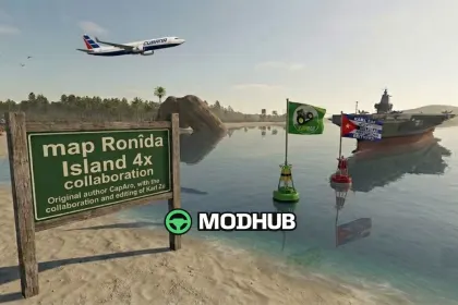 Мапа Ronîda Island 4X Edit V1.0 для FS25