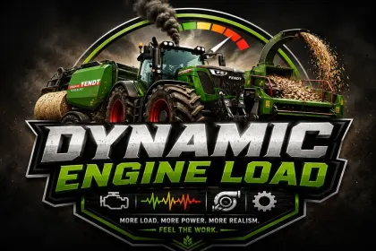 Динамічне навантаження двигуна для Farming Simulator 25