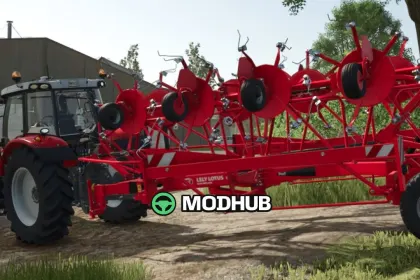 Heuwender Lely Lotus 1250 Profi für FS25 — 2