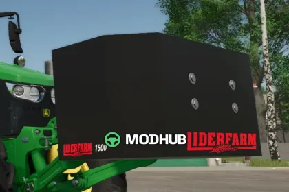 Ваги LiderFarm 1500 V1.0 для FS25