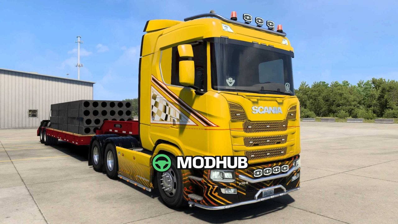 Scania trucks v1.2 1.60 for ATS