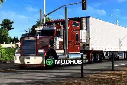 Truck Kenworth W900b v1.60 for ATS