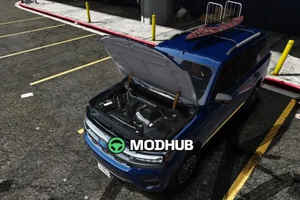 Ford Expedition 2024 für GTA 5 — 3