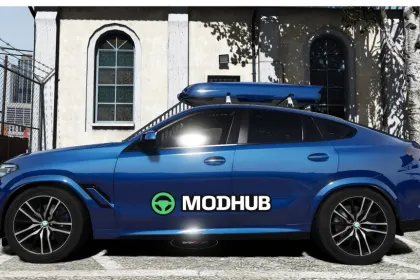 2022 BMW X6 Xdrive30d [Add-On] для GTA 5 — 2