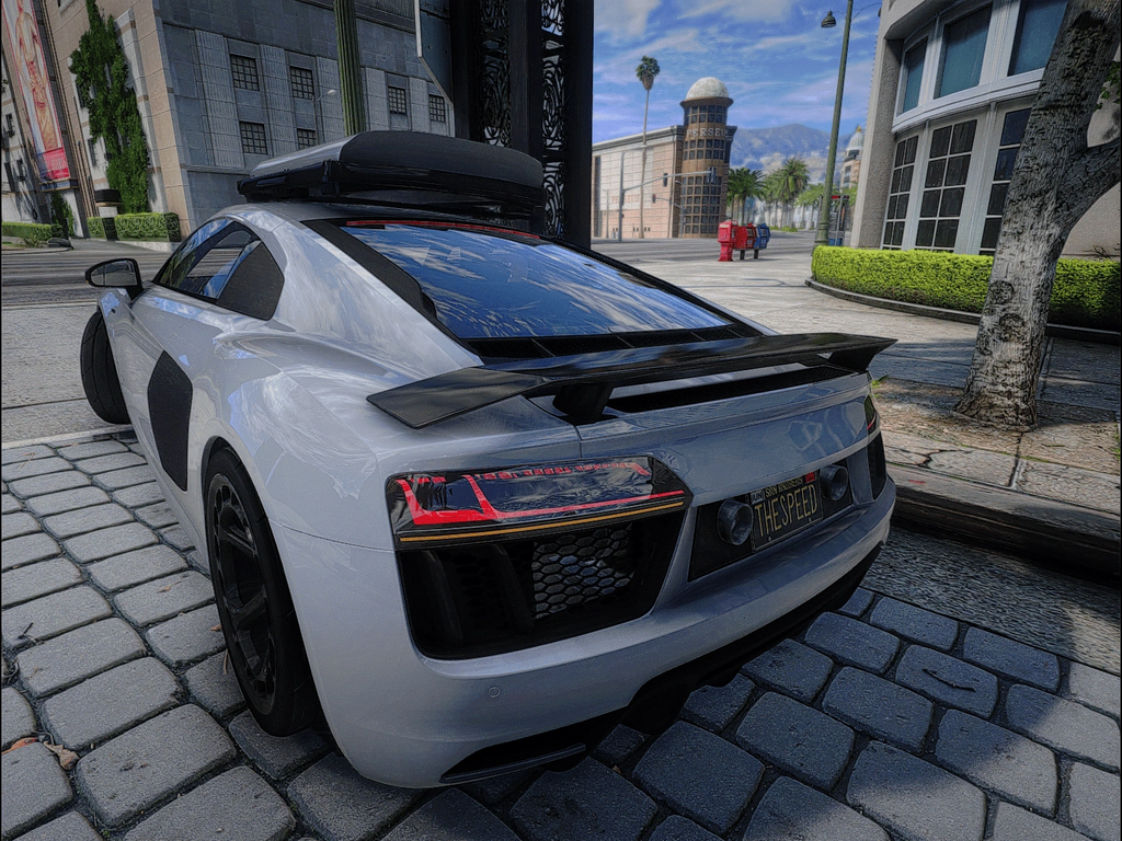 Add-On 2020 Audi R8 Twin Turbo für GTA 5 — 5