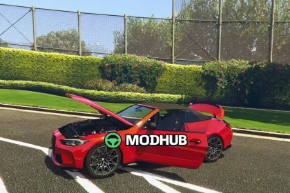 BMW M4 G83 Cabrio für GTA 5 — 2