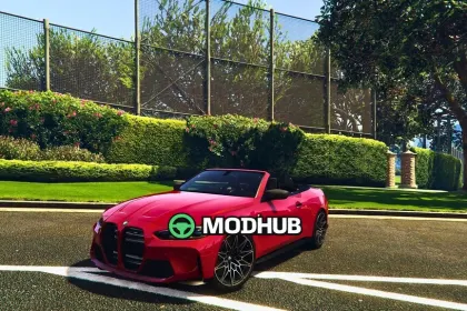 BMW M4 G83 Cabrio für GTA 5 — 3