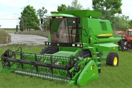 Трактор John Deere 1550 EU для Farming Simulator 25