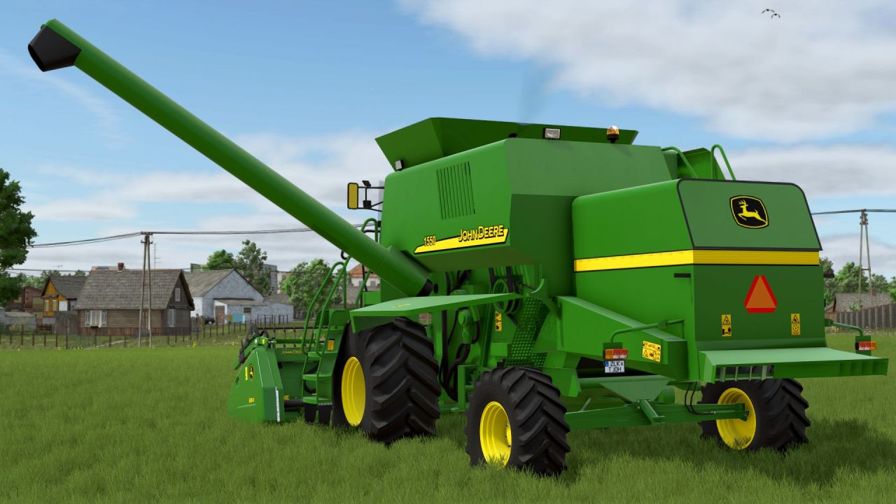 Трактор John Deere 1550 EU для Farming Simulator 25