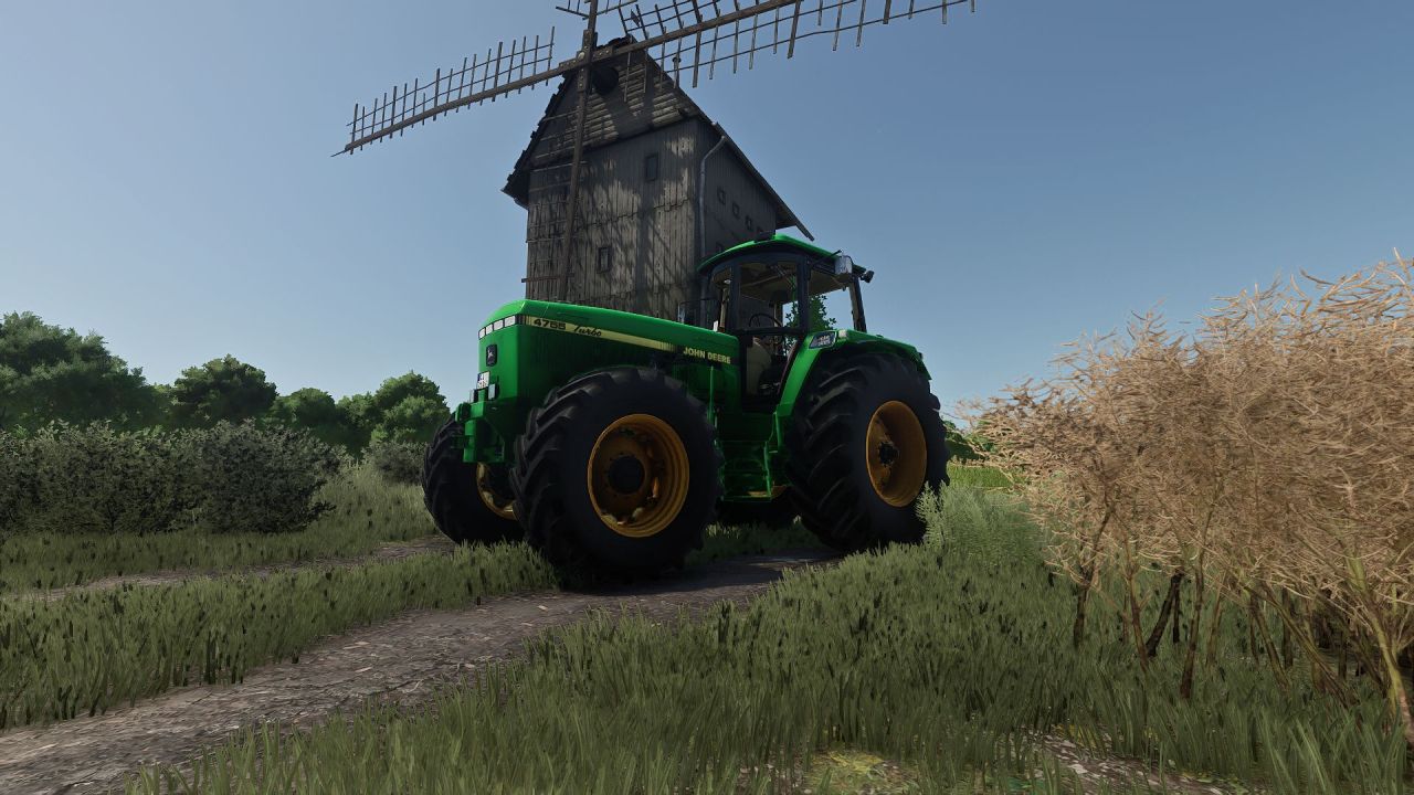 Трактор John Deere 4755 Edit для Farming Simulator 25