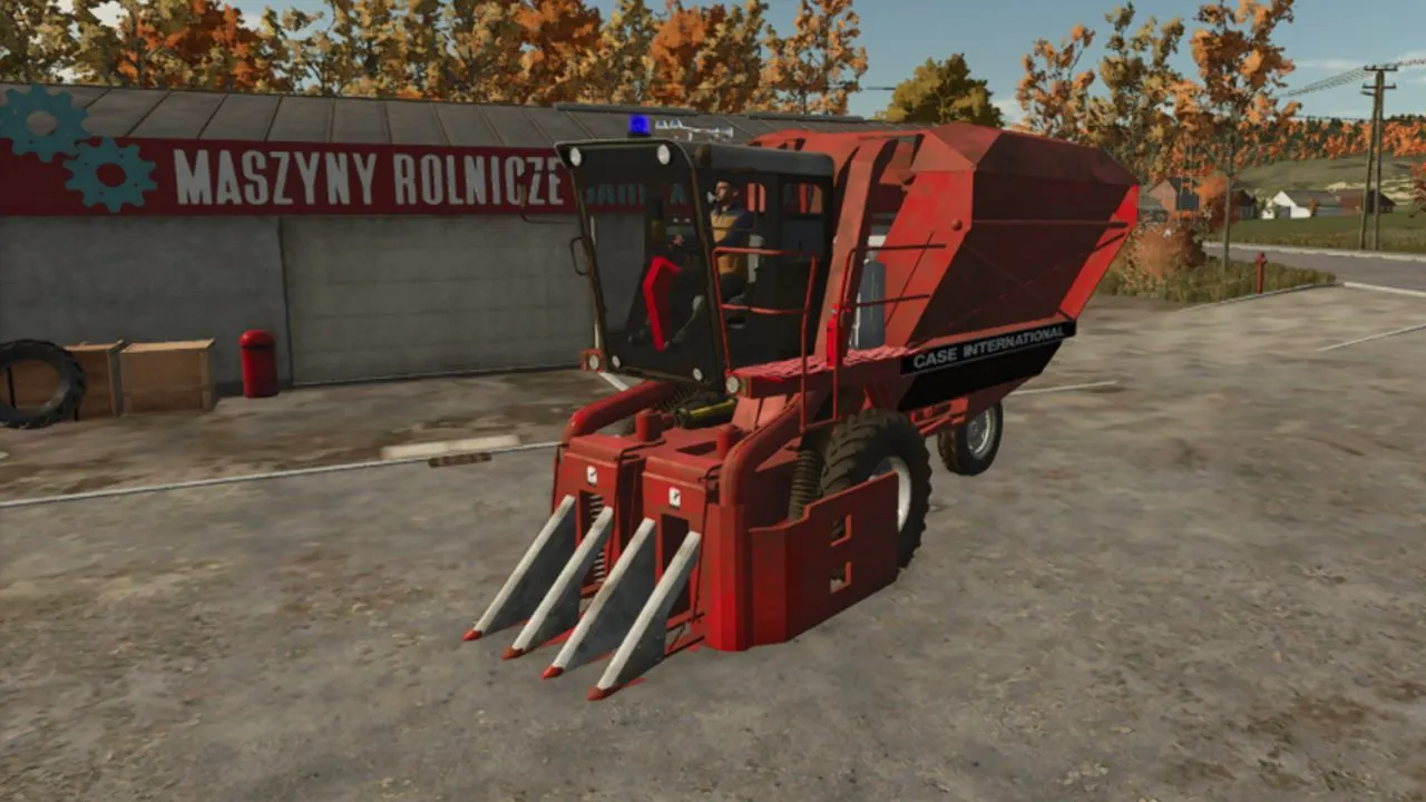 Powerful combine IH 782 with 120 hp for Farming Simulator 25