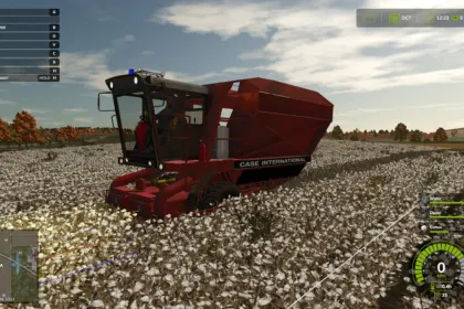 Powerful combine IH 782 with 120 hp for Farming Simulator 25 — 3