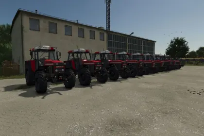 Пак тракторів Zetor Crystal 4 Pack Edit для Farming Simulator 25