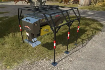 Ефективний Salt Spreader на ССУ (5th Wheel) для Швидкого Прибирання Снігу у FS25