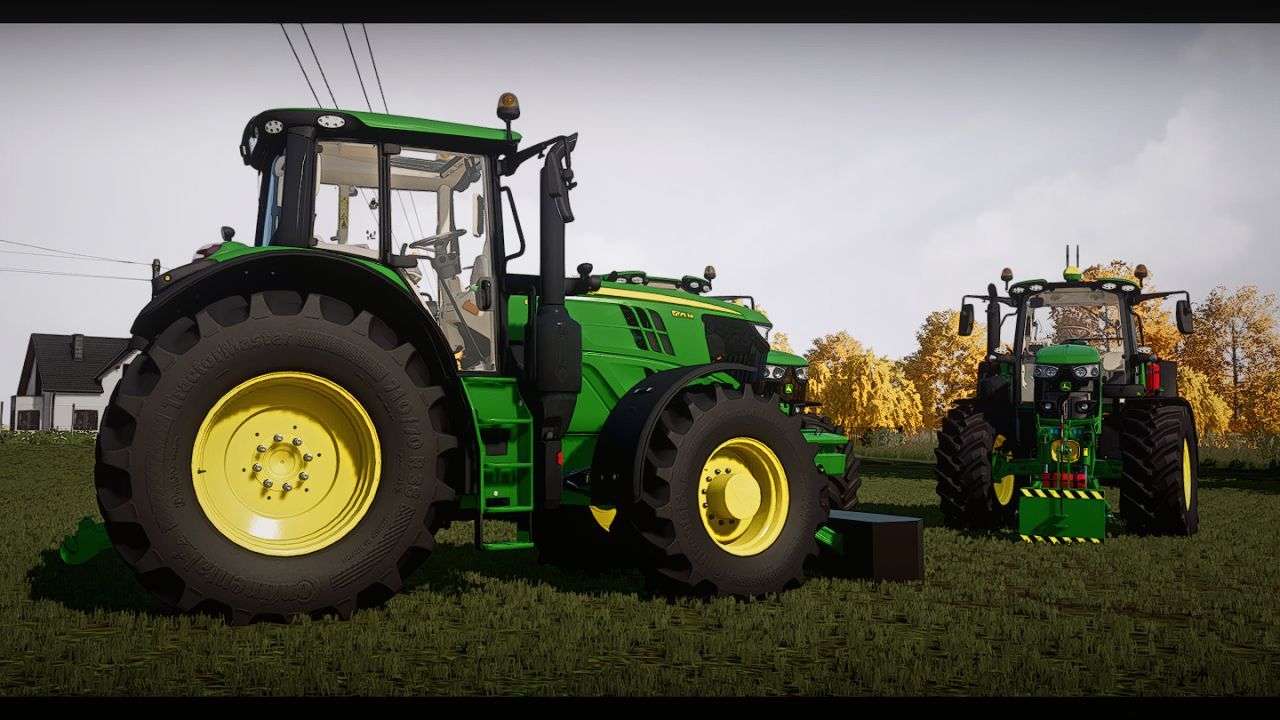 Traktor John Deere 6M Large Frame 2020 (6175M/6195M) für Farming Simulator 22