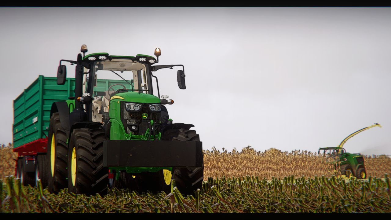 Traktor John Deere 6M Large Frame 2020 (6175M/6195M) für Farming Simulator 22
