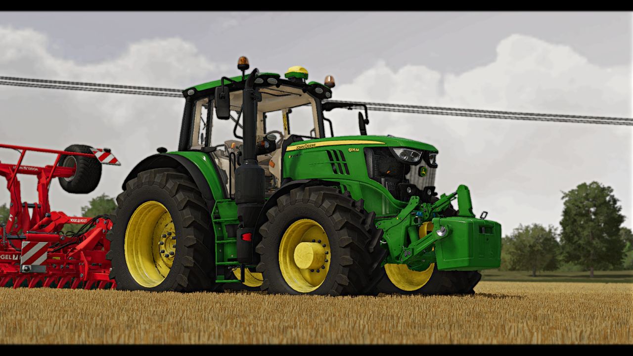 Traktor John Deere 6M Large Frame 2020 (6175M/6195M) für Farming Simulator 22