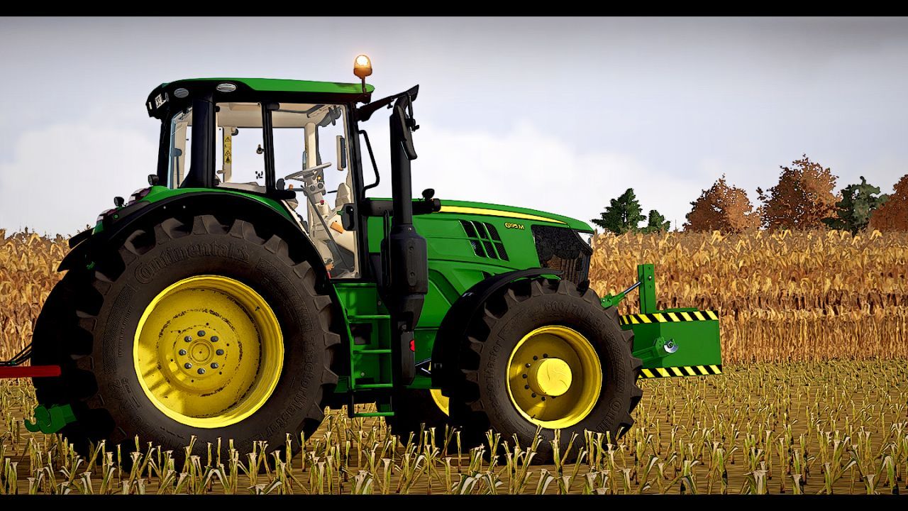 Traktor John Deere 6M Large Frame 2020 (6175M/6195M) für Farming Simulator 22