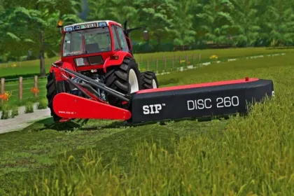 Seitenmähwerk SIP DISC A 260 S für Farming Simulator 25