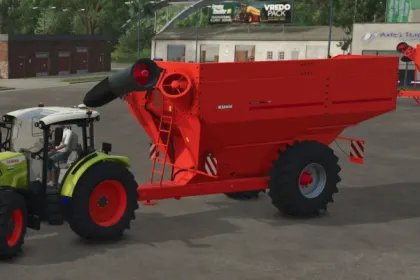 Зерновий причіп Kuhn Grain Max 17T для Farming Simulator 25