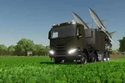 Iveco 8x8 Tactical Missile Launcher for Farming Simulator 22 — 2