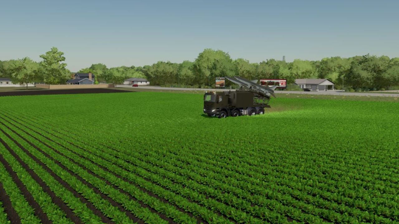 Iveco 8x8 Tactical Missile Launcher for Farming Simulator 22
