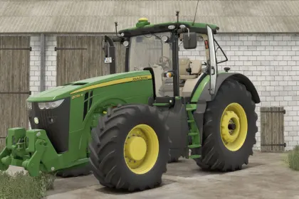 Трактор John Deere 8R Series 2014 для Farming Simulator 25