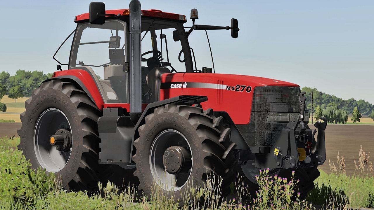 Potężny Traktor Case IH MX Magnum Series (IC) z Interactive Control dla Farming Simulator 25
