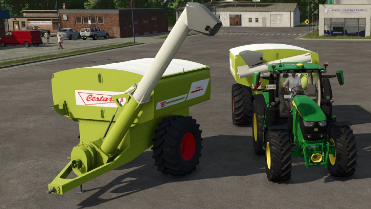 Причіп Cestari 18T CLAAS edition для Farming Simulator 25