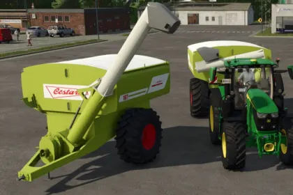 Причіп Cestari 18T CLAAS edition для Farming Simulator 25 — 2