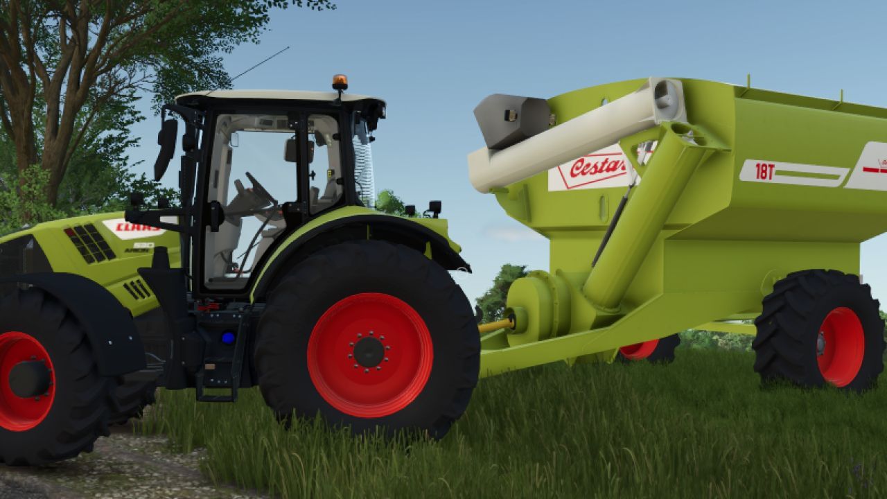 Причіп Cestari 18T CLAAS edition для Farming Simulator 25