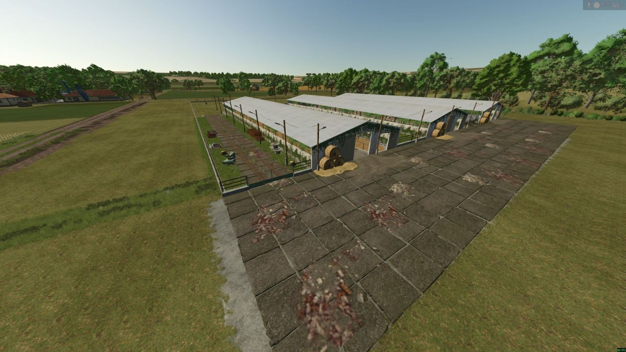 Сарай для корів Big Cow Barn для Farming Simulator 25
