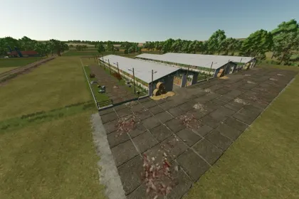 Сарай для корів Big Cow Barn для Farming Simulator 25 — 2