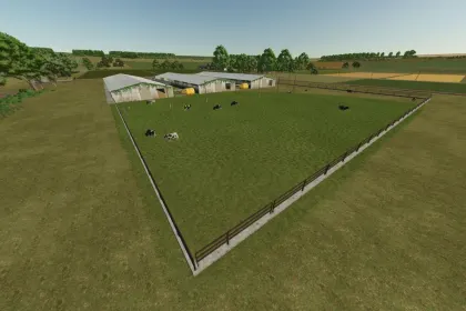 Сарай для корів Big Cow Barn для Farming Simulator 25 — 4
