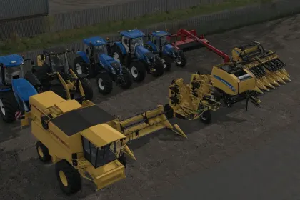 Техніка New Holland Pack для Farming Simulator 25 — 2