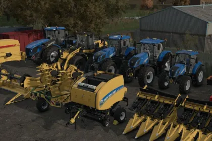 Техніка New Holland Pack для Farming Simulator 25 — 3