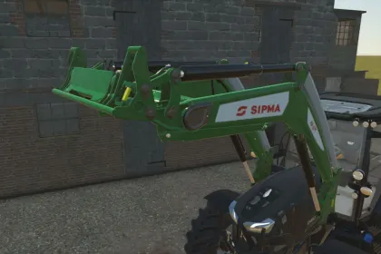 Ефективний Фронтальний Навантажувач Sipma Q6M для Farming Simulator 25 — 3