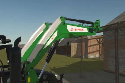 Ефективний Фронтальний Навантажувач Sipma Q6M для Farming Simulator 25 — 4