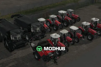 Трактор Massey Ferguson Pack V1.0 для FS25
