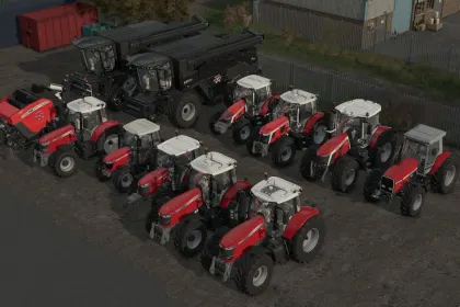 Тракторний пакет Massey Ferguson для Farming Simulator 25