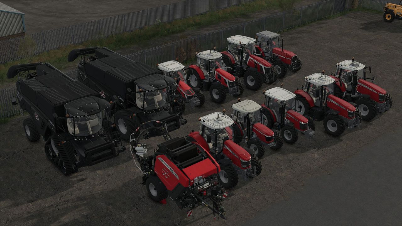 Тракторний пакет Massey Ferguson для Farming Simulator 25