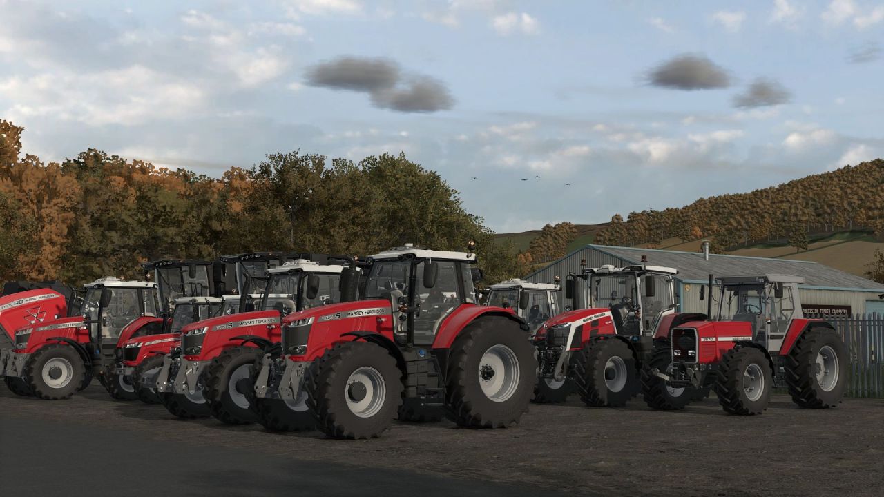 Тракторний пакет Massey Ferguson для Farming Simulator 25