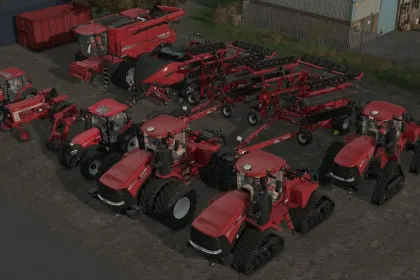 Пак техніки Case IH для Farming Simulator 25