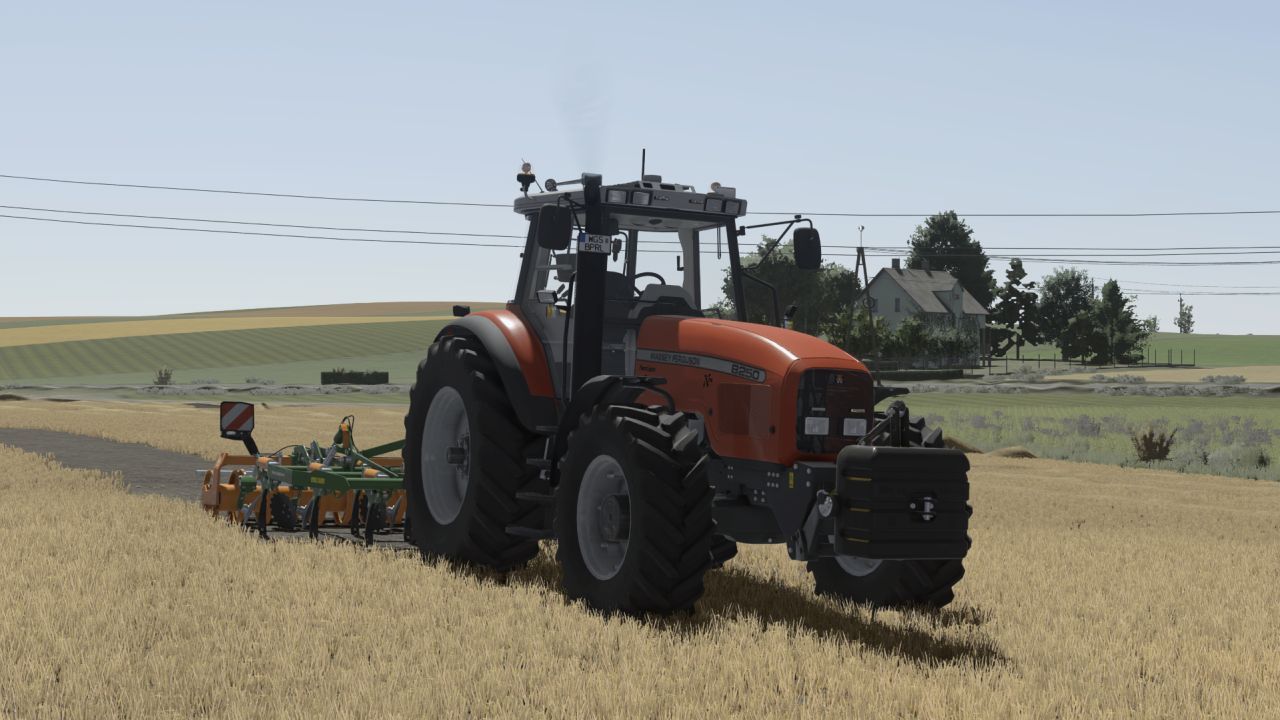 Трактор Massey Ferguson 8200 для Farming Simulator 25